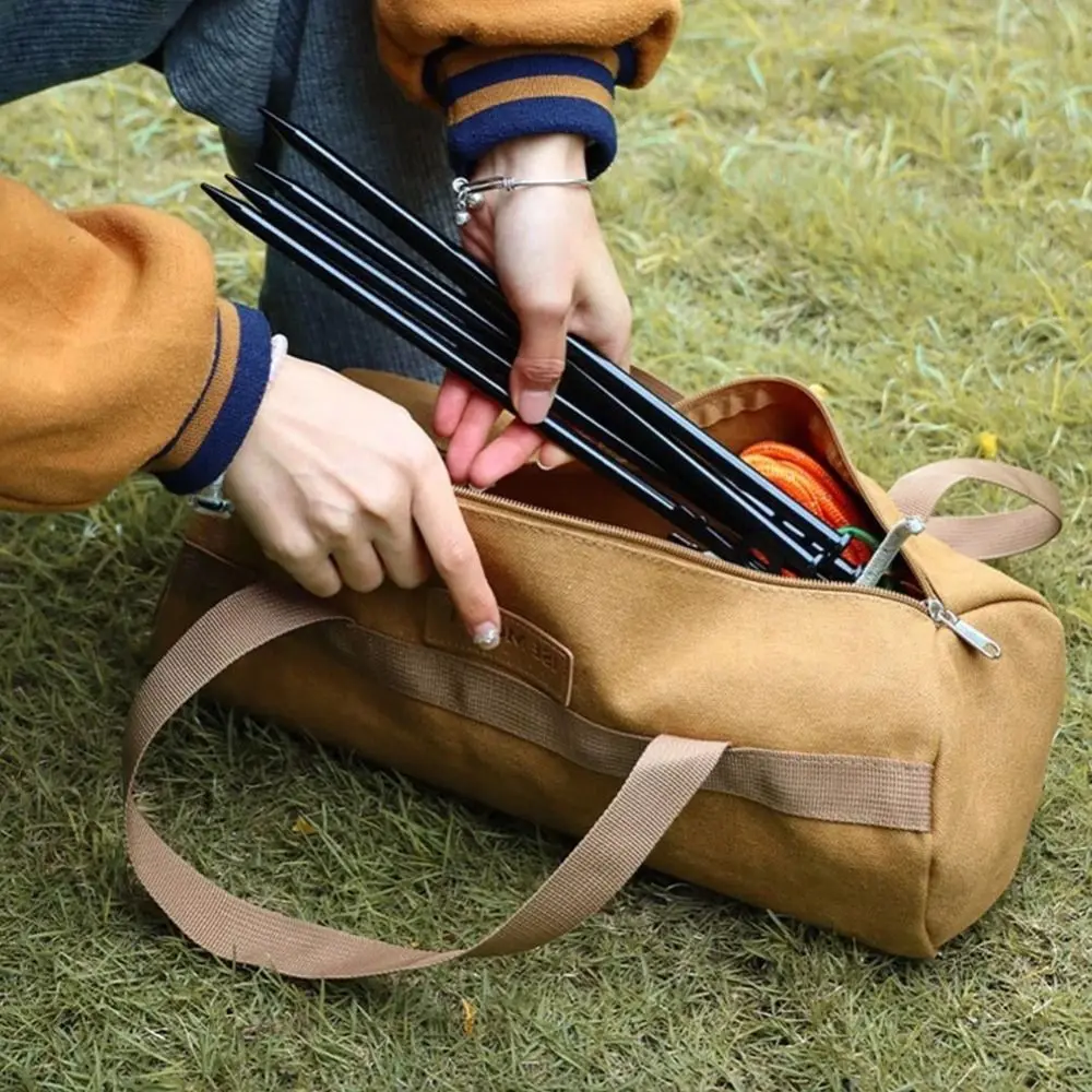 Large Capacity Camping Tools Storage Bag Lightweight Cylinder Camping Tool Organizer Breathable Ergonomic Handle Travel Handbag
Large Capacity Camping Tools Storage Bag Lightweight Cylinder Camping Tool Organizer Breathable Ergonomic Handle Travel Handbag