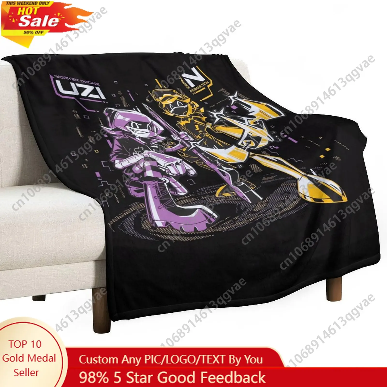 Murder Drones Flannel Blankets Are Soft Comfortable and Warm Perfect for Winter Naps Homes Offices Travel Camping and More
Murder Drones Flannel Blankets Are Soft Comfortable and Warm Perfect for Winter Naps Homes Offices Travel Camping and More