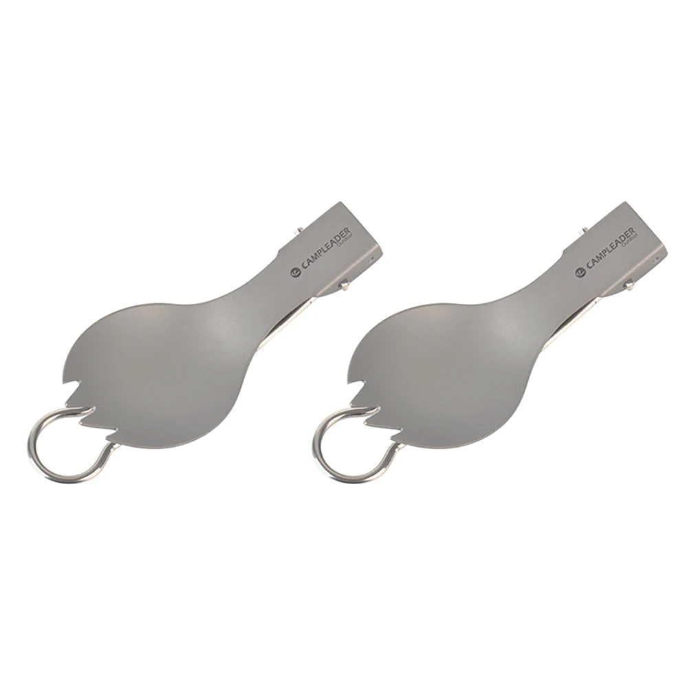 2Pcs Titanium Stainless Steel Folding Sporks Outdoor Camping Tableware Travel Spoon Fork Portable Dining Set
2Pcs Titanium Stainless Steel Folding Sporks Outdoor Camping Tableware Travel Spoon Fork Portable Dining Set