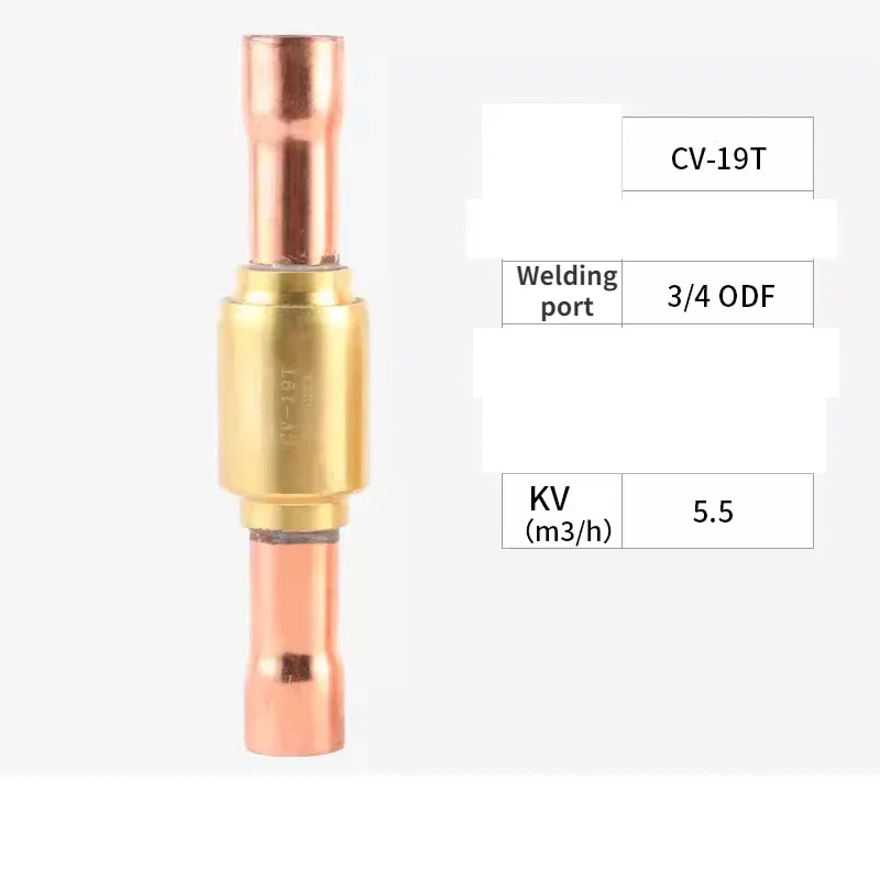 Check valves Anti-reflux valve for Air conditioner cold storage unit Heat pumps Refrigerating plant weld 1/4 1/2 3/4 5/8
Check valves Anti-reflux valve for Air conditioner cold storage unit Heat pumps Refrigerating plant weld 1/4 1/2 3/4 5/8