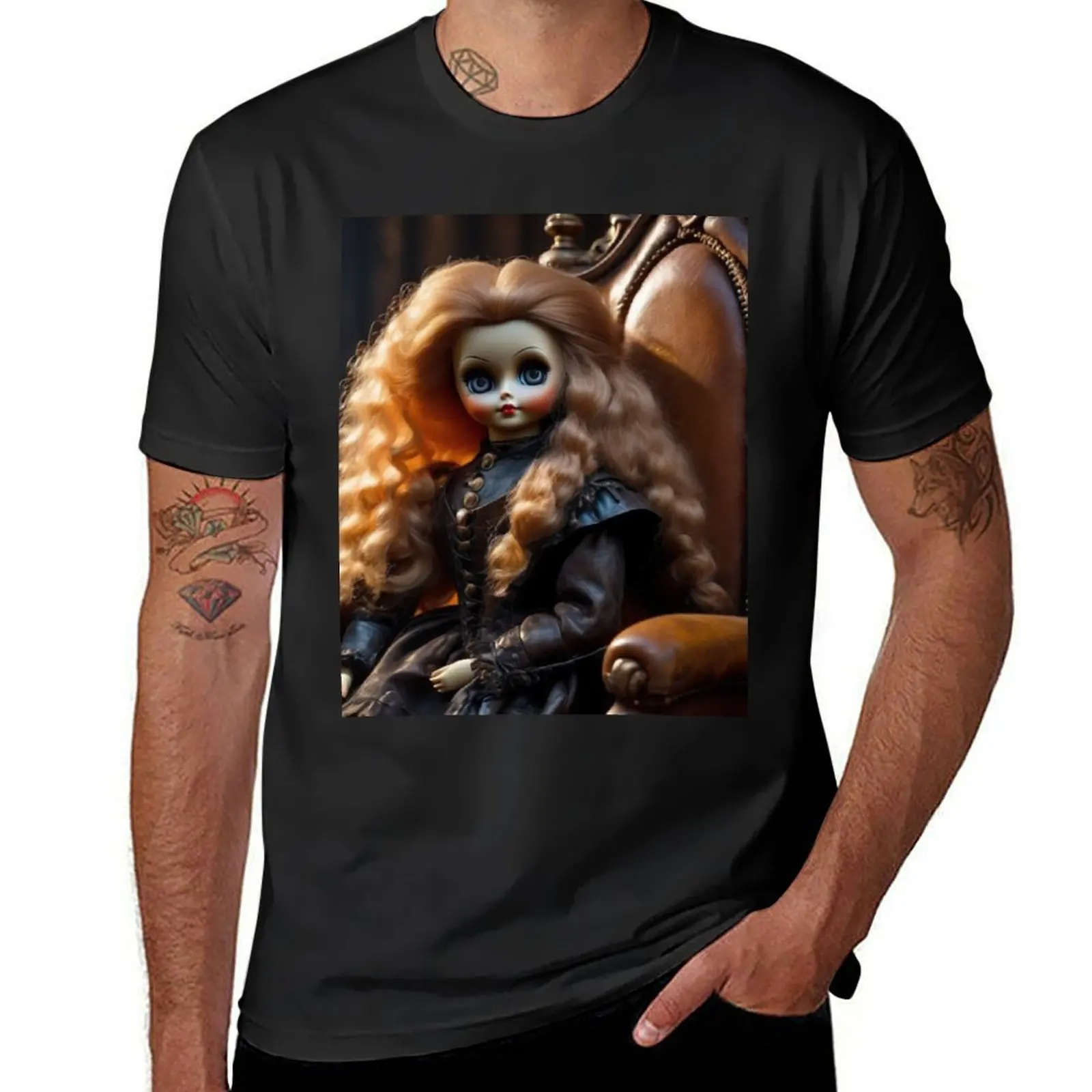 Beautiful Old Red Headed Haunted Doll T-Shirt for a boy blacks mens graphic t-shirts hip hop
Beautiful Old Red Headed Haunted Doll T-Shirt for a boy blacks mens graphic t-shirts hip hop