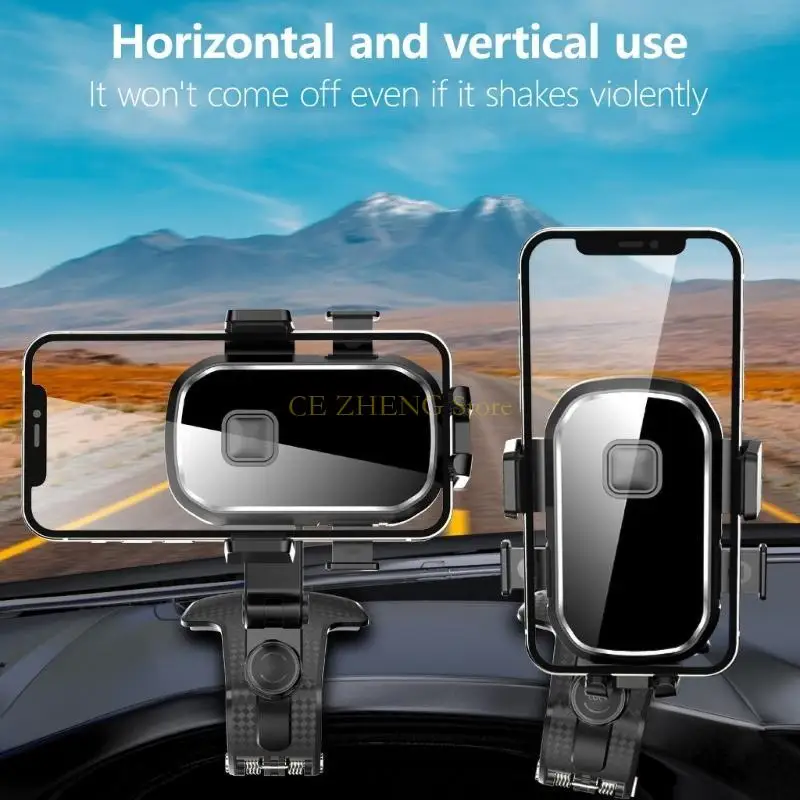 E56B Car Clip Type Dashboard Mounted Phone Holder Shockproof Cellphone Holder Mount
E56B Car Clip Type Dashboard Mounted Phone Holder Shockproof Cellphone Holder Mount