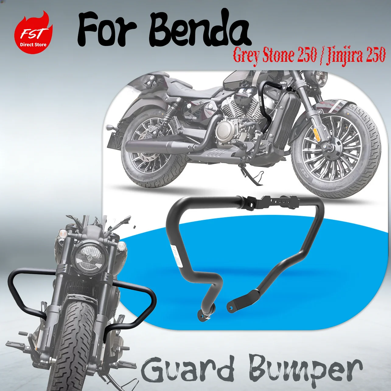 Motorcycle Engine Guard Crash Bar Bumper Anti-Fall Sliders Racing Protector For Benda Chinchilla 250 Grey Stone 250 Modified
Motorcycle Engine Guard Crash Bar Bumper Anti-Fall Sliders Racing Protector For Benda Chinchilla 250 Grey Stone 250 Modified