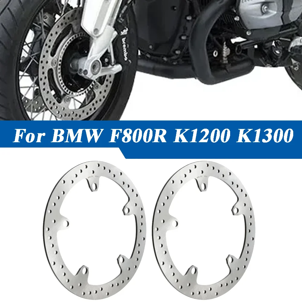 Motorcycle Front Brake Disc Rotor For BMW F800R F800S F800ST F 900 R XR HP2 Sport K1200 K1300 GT R S HP R Nine T Pure Scrambler
Motorcycle Front Brake Disc Rotor For BMW F800R F800S F800ST F 900 R XR HP2 Sport K1200 K1300 GT R S HP R Nine T Pure Scrambler