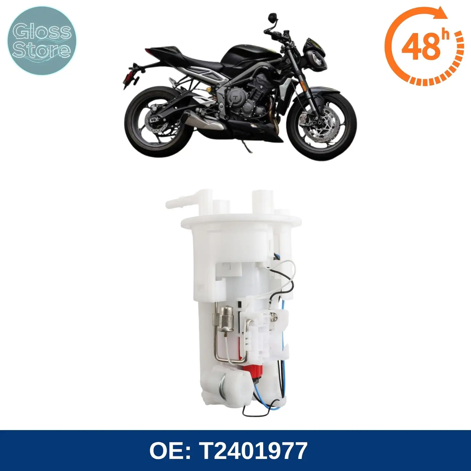 T2401977 Fuel Pump Fuel Pump Module Assembly Gas Petrol Sender Fits For Street Triple 2008-2020
T2401977 Fuel Pump Fuel Pump Module Assembly Gas Petrol Sender Fits For Street Triple 2008-2020