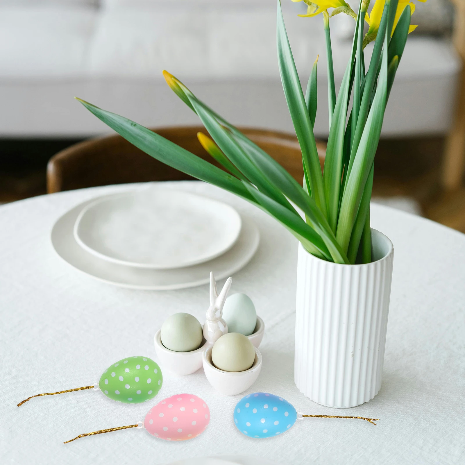 12pcs Hanging Decorations Cute Cartoon Easter Egg Plastic Ornaments for Spring Home Party Lightweight DIY Easter Eggs
12pcs Hanging Decorations Cute Cartoon Easter Egg Plastic Ornaments for Spring Home Party Lightweight DIY Easter Eggs