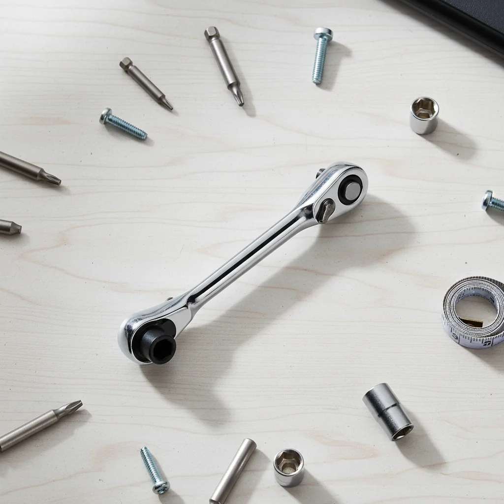 1 шт., 72 зубца, мини-трещотка, компактный быстроразъемный регулируемый торцевой ключ с храповым механизмом вперед и назад, инструменты для ремонта
1 шт., 72 зубца, мини-трещотка, компактный быстроразъемный регулируемый торцевой ключ с храповым механизмом вперед и назад, инструменты для ремонта