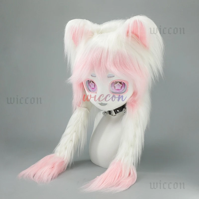Новый стиль, меховой костюм ручной работы, голова кигуруми, милая пушистая маска, косплей Comiket, пушистая повязка на голову, кукла-кошка, животное, аксессуары для косплея
Новый стиль, меховой костюм ручной работы, голова кигуруми, милая пушистая маска, косплей Comiket, пушистая повязка на голову, кукла-кошка, животное, аксессуары для косплея