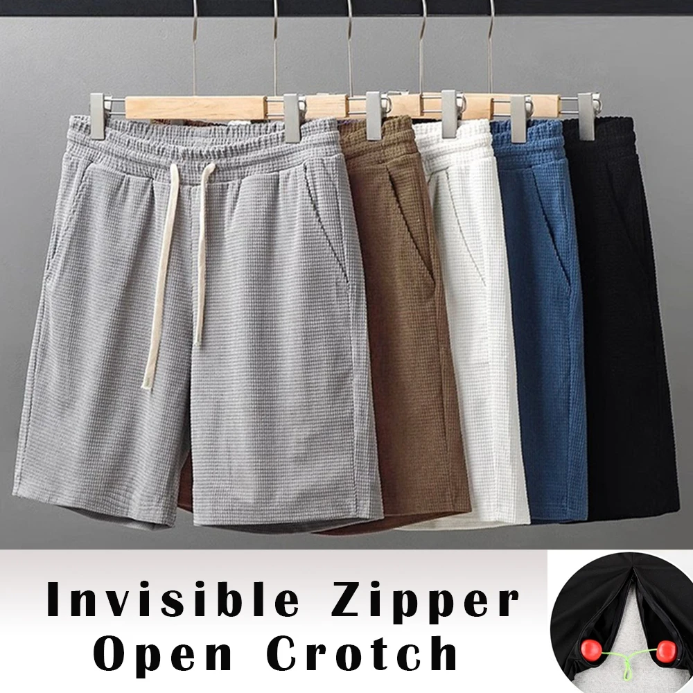 Summer Invisible zipper Open Crotch Shorts Outdoor Sports Mens Plus Size Casual Bottoms
Summer Invisible zipper Open Crotch Shorts Outdoor Sports Mens Plus Size Casual Bottoms