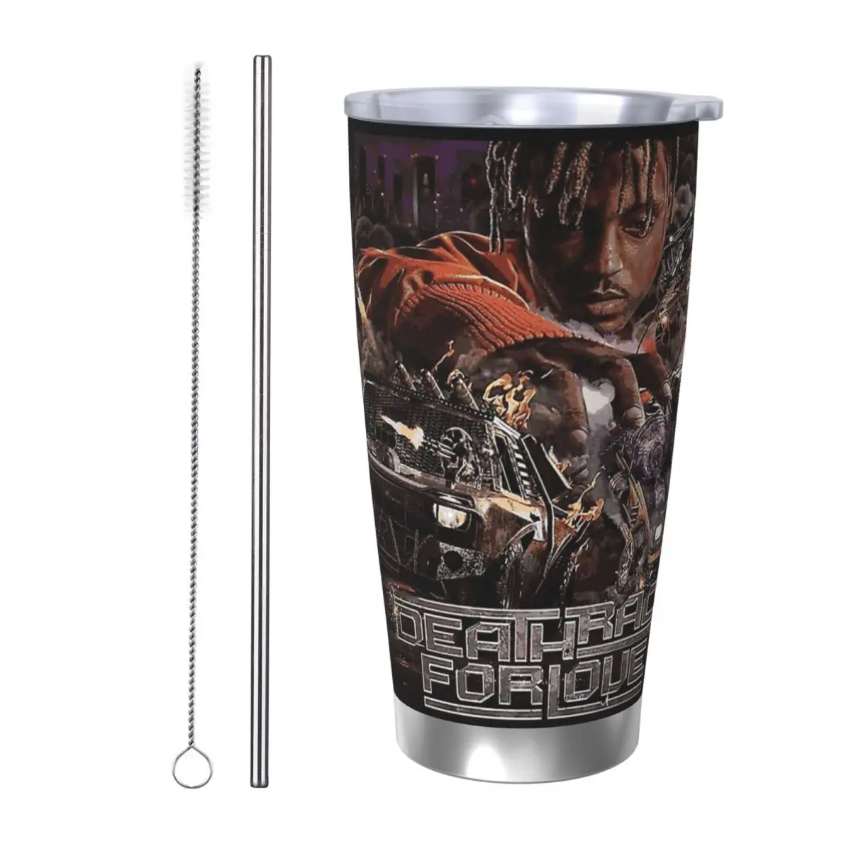 JuiceWrld Death Race Love Wall Стакан из нержавеющей стали с вакуумной изоляцией Кружка Термальная холодная бутылка Соломенная с крышкой 20 унций
JuiceWrld Death Race Love Wall Стакан из нержавеющей стали с вакуумной изоляцией Кружка Термальная холодная бутылка Соломенная с крышкой 20 унций