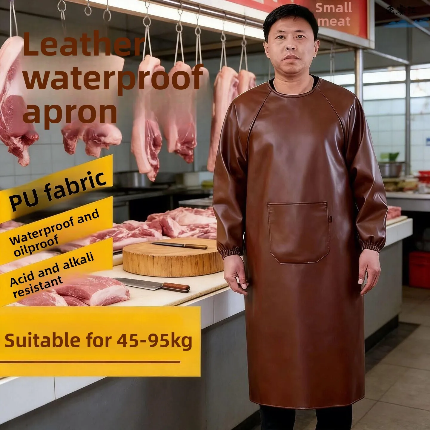 Waterproof Oil-resistant Apron Set Thickened Reverse Wear Pig Slaughter Fish Killing Coverall Women's Style Workwear Protecti...
Waterproof Oil-resistant Apron Set Thickened Reverse Wear Pig Slaughter Fish Killing Coverall Women's Style Workwear Protecti...
