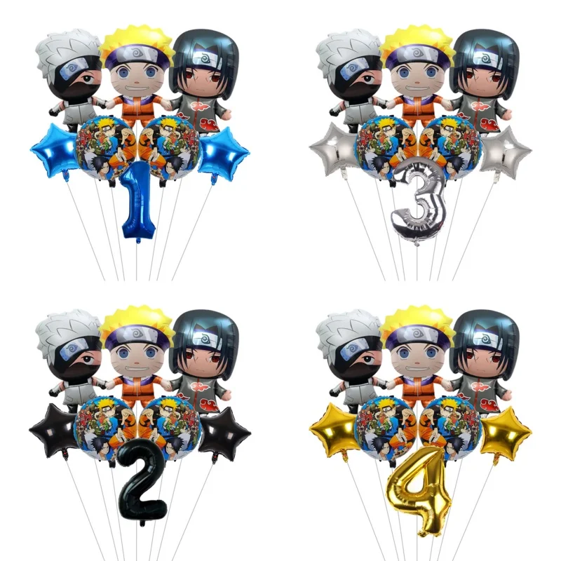 Cartoon Naruto Theme Foil Balloons Set Latex Balloon Kids Birthday Party Decoration Number Balloon Globos Gifts
Cartoon Naruto Theme Foil Balloons Set Latex Balloon Kids Birthday Party Decoration Number Balloon Globos Gifts
