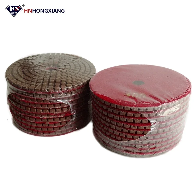 4inch Flexible Resin Bond 10 Steps Wet Diamond Concrete Polishing Pad For Marble Stone Concrete Floor
4inch Flexible Resin Bond 10 Steps Wet Diamond Concrete Polishing Pad For Marble Stone Concrete Floor