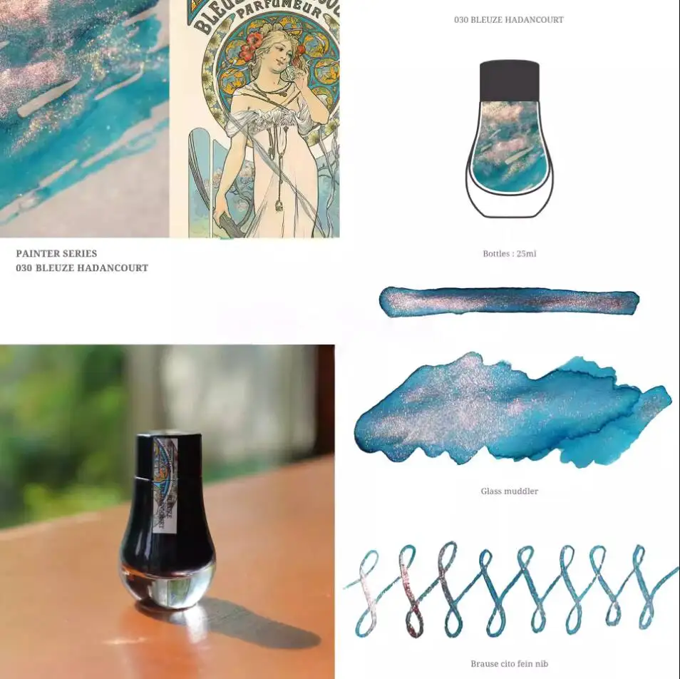 Корейская доминантная промышленность, маленькая лампочка, цветные чернила, перьевая ручка, серия блестящих чернил, стеклянная бутылка 25 мл
Корейская доминантная промышленность, маленькая лампочка, цветные чернила, перьевая ручка, серия блестящих чернил, стеклянная бутылка 25 мл