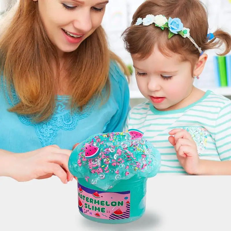 Crystal Clay Squeeze Stretch Toy 200ml Fun Clay Bubble Portable Soft Watermelon Crystal Puree For Kids
Crystal Clay Squeeze Stretch Toy 200ml Fun Clay Bubble Portable Soft Watermelon Crystal Puree For Kids