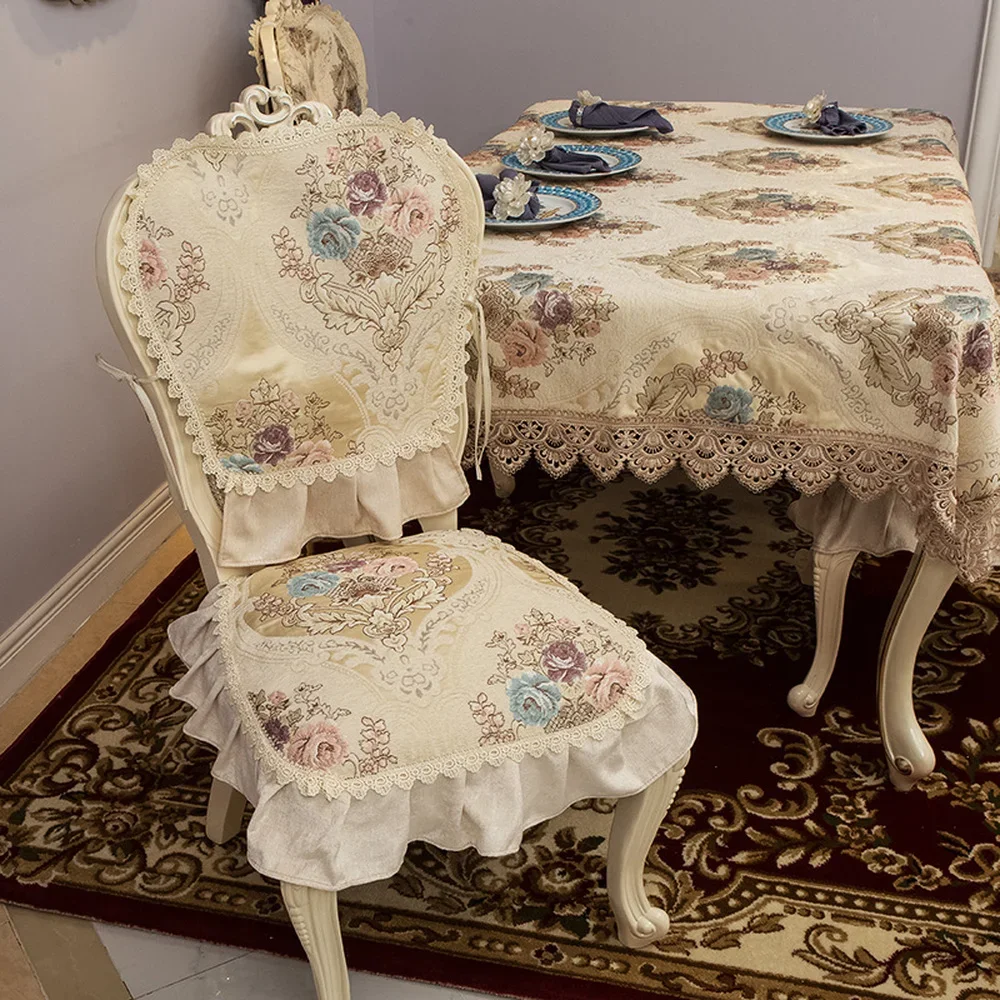 European Classical Upscale Blue Lace Tablecloth Royal Luxury Table Cloth Chair Cover for Weding Banquet Jacquard Table Cover A2
European Classical Upscale Blue Lace Tablecloth Royal Luxury Table Cloth Chair Cover for Weding Banquet Jacquard Table Cover A2