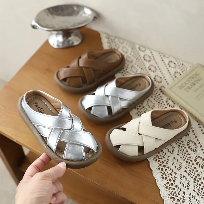 Mumoresip Summer Girls Roman Slippers Classic Woven Style Children Slides Sandals Outdoor Non-slip Kids Beach Bathroom Slippers
Mumoresip Summer Girls Roman Slippers Classic Woven Style Children Slides Sandals Outdoor Non-slip Kids Beach Bathroom Slippers