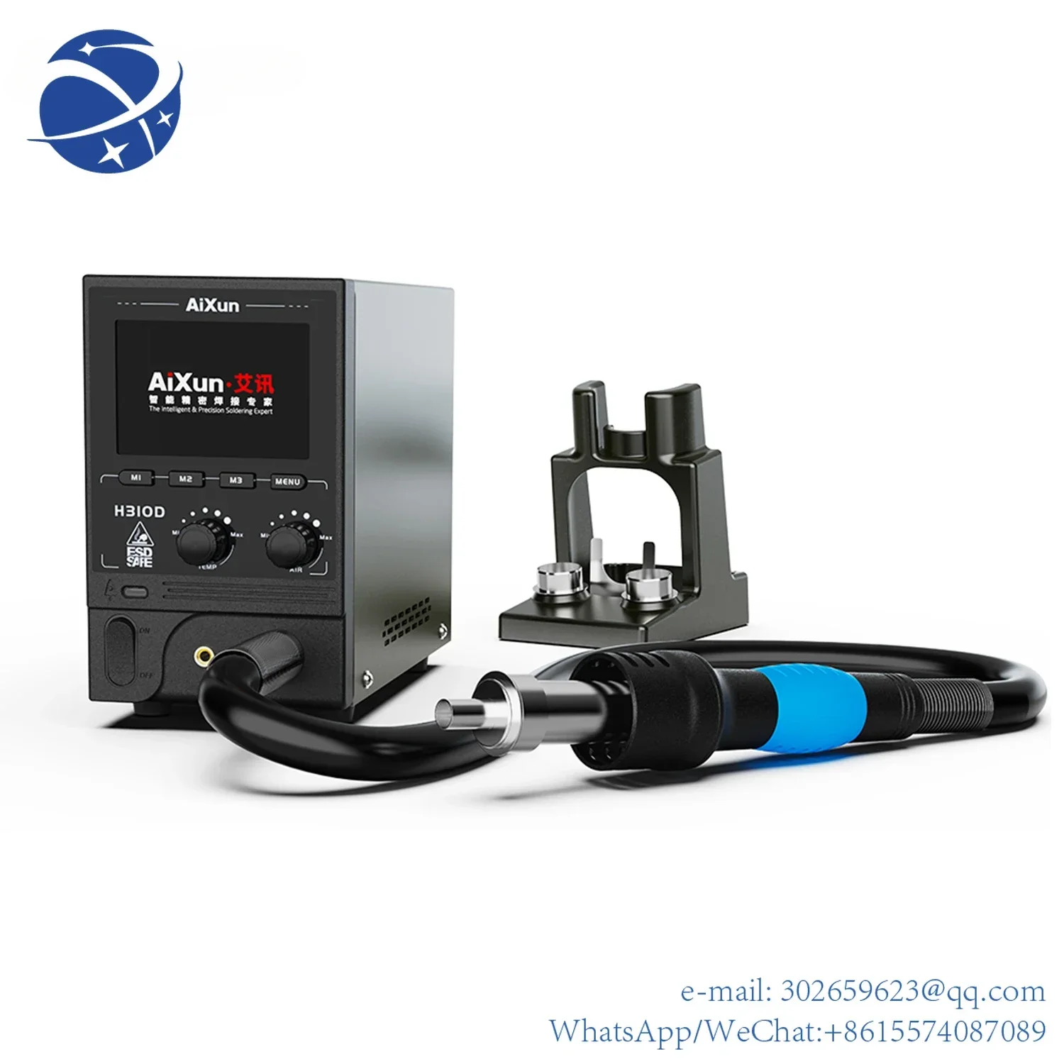 yyhc 2023 Newest H310D Soldering Rework Station Hot Air Blower Gun With Mobile Phone Repairing
yyhc 2023 Newest H310D Soldering Rework Station Hot Air Blower Gun With Mobile Phone Repairing