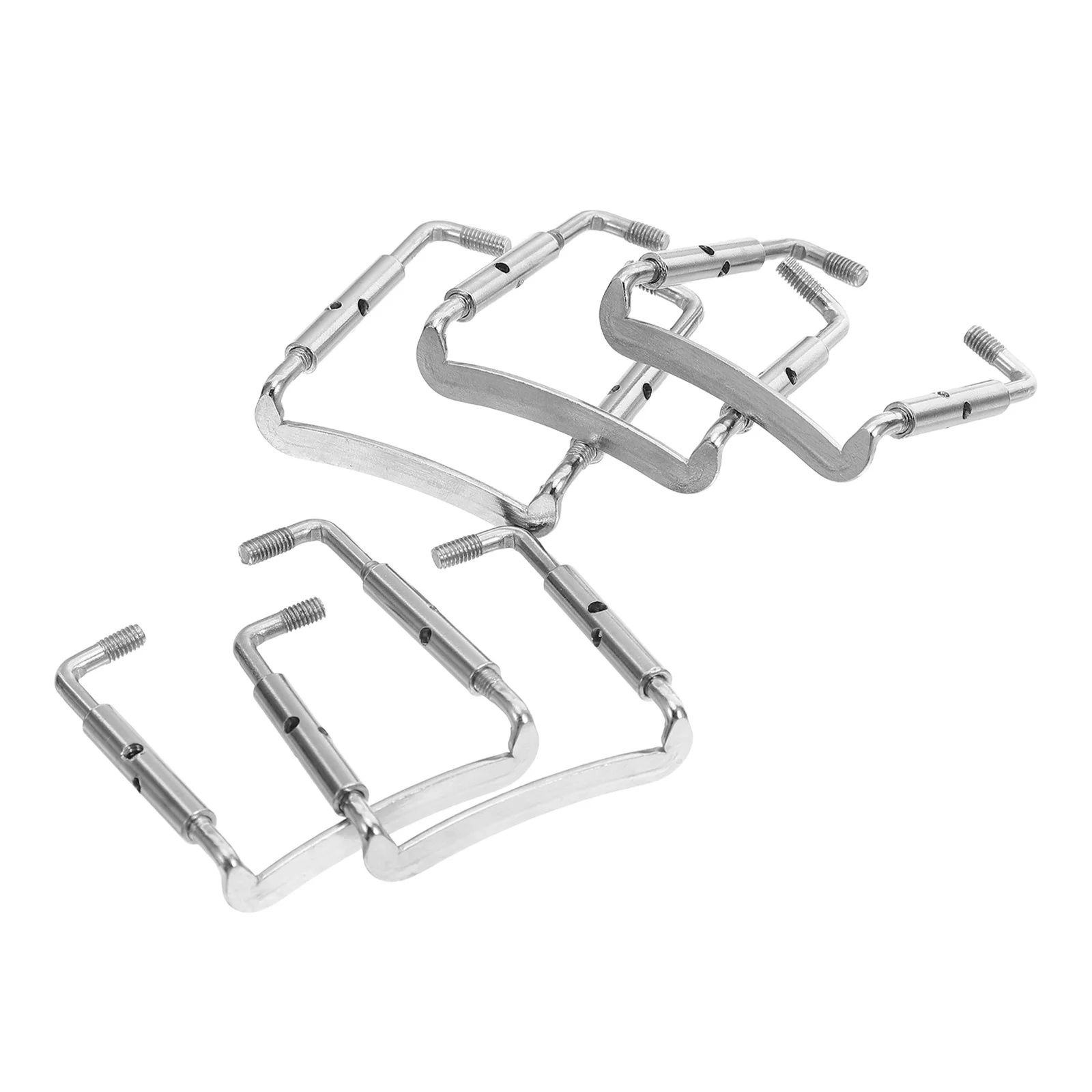 5 Pcs Metal Violin Chin Rest Clamp Instrument Chinrest Screws Silver Replacement
5 Pcs Metal Violin Chin Rest Clamp Instrument Chinrest Screws Silver Replacement