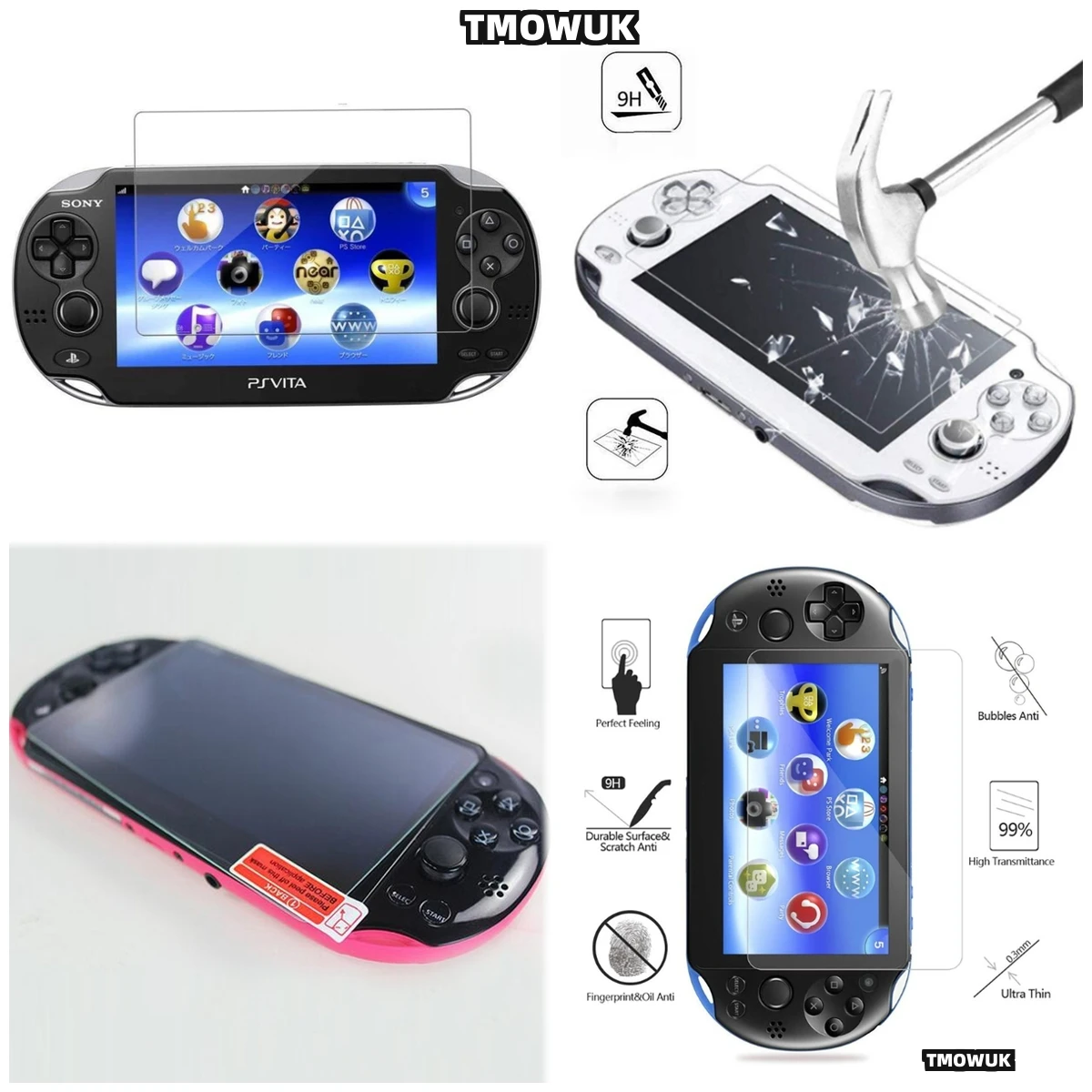 Oleophobic Coated Tempered Glass For Sony PS Vita 1000/2000 - Smudge Proof, Easy Apply
Oleophobic Coated Tempered Glass For Sony PS Vita 1000/2000 - Smudge Proof, Easy Apply
