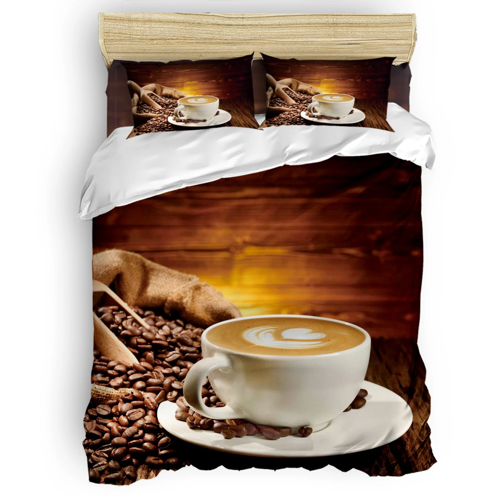 Coffee Beans Close-up Comfortable Household Goods Bedroom Bed Luxury Duvet Cover 2/3/4 Pieces
Coffee Beans Close-up Comfortable Household Goods Bedroom Bed Luxury Duvet Cover 2/3/4 Pieces