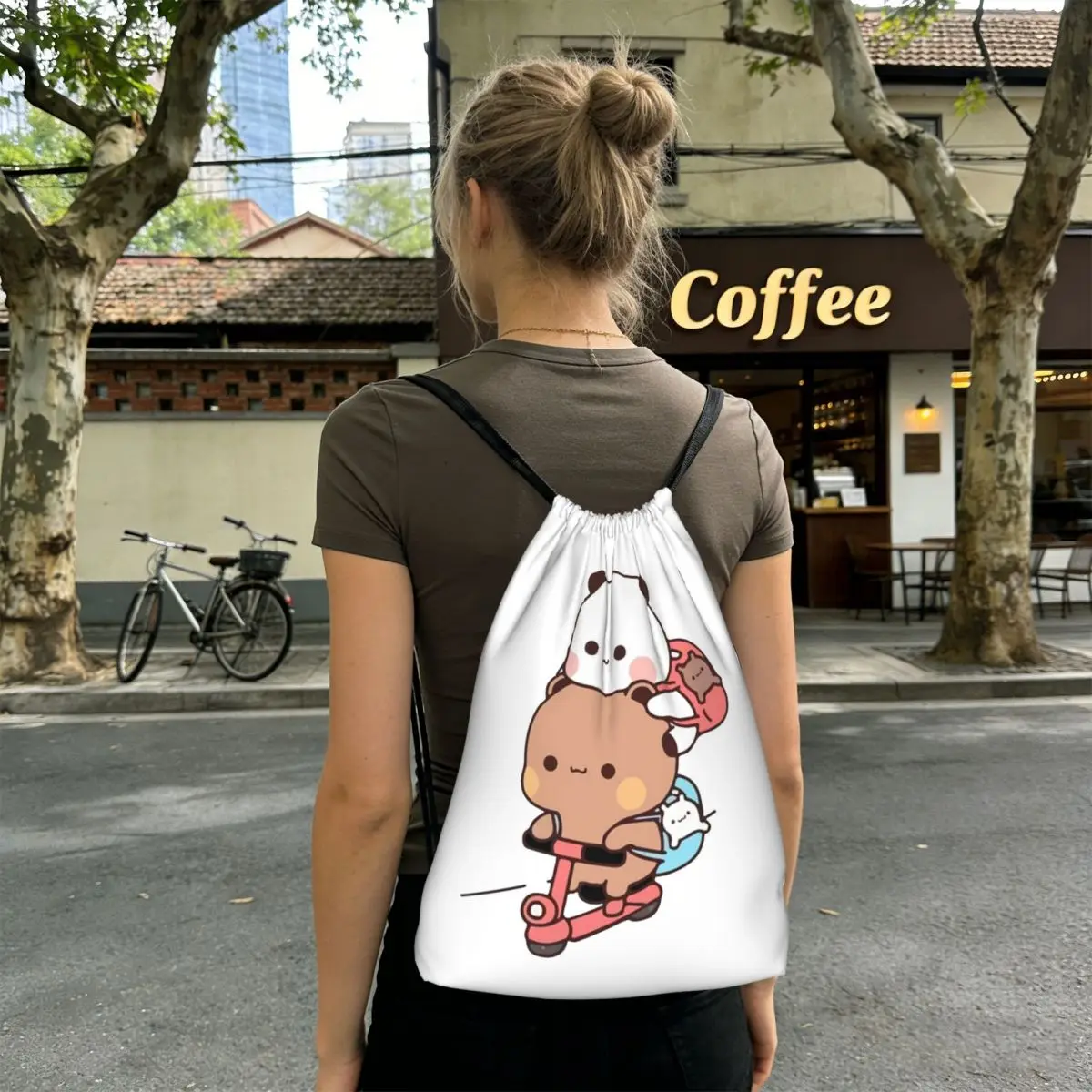 Peach And Goma Bubu Dudu Balloon Backpacks Casual Drawstring Bundle Pocket Shoes Bag Book Bags for Man Woman Students
Peach And Goma Bubu Dudu Balloon Backpacks Casual Drawstring Bundle Pocket Shoes Bag Book Bags for Man Woman Students