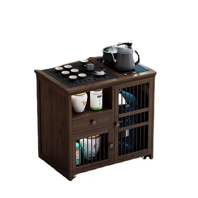 Household tea cabinet, kung fu tea table, mobile table, integrated kettle, tea set tray set
Household tea cabinet, kung fu tea table, mobile table, integrated kettle, tea set tray set