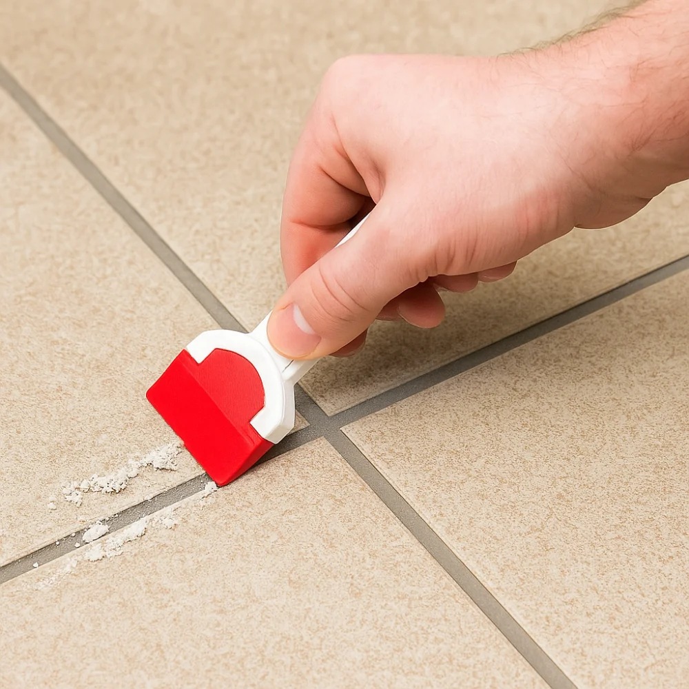 Съемный пластиковый инструмент для уплотнения, нескользящая ручка, многоразовый инструмент для удаления затирки, многофункциональный портативный инструмент для отделки герметика
Съемный пластиковый инструмент для уплотнения, нескользящая ручка, многоразовый инструмент для удаления затирки, многофункциональный портативный инструмент для отделки герметика