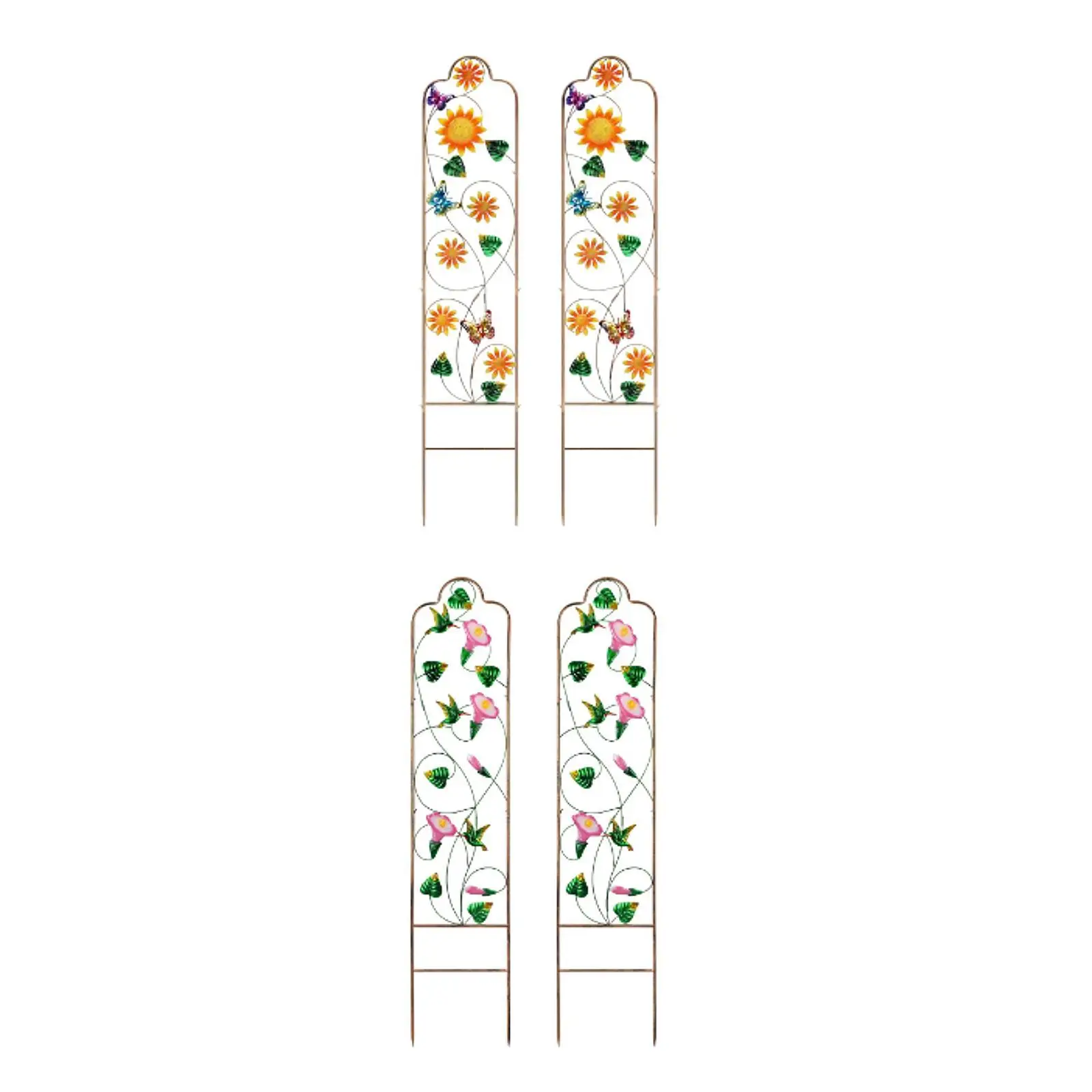 Metal Garden Trellis Iron Rustproof Decorative Vines Flower Vegetable Trellis for Cucumbers Climbing Plants Backyard Home Patio
Metal Garden Trellis Iron Rustproof Decorative Vines Flower Vegetable Trellis for Cucumbers Climbing Plants Backyard Home Patio