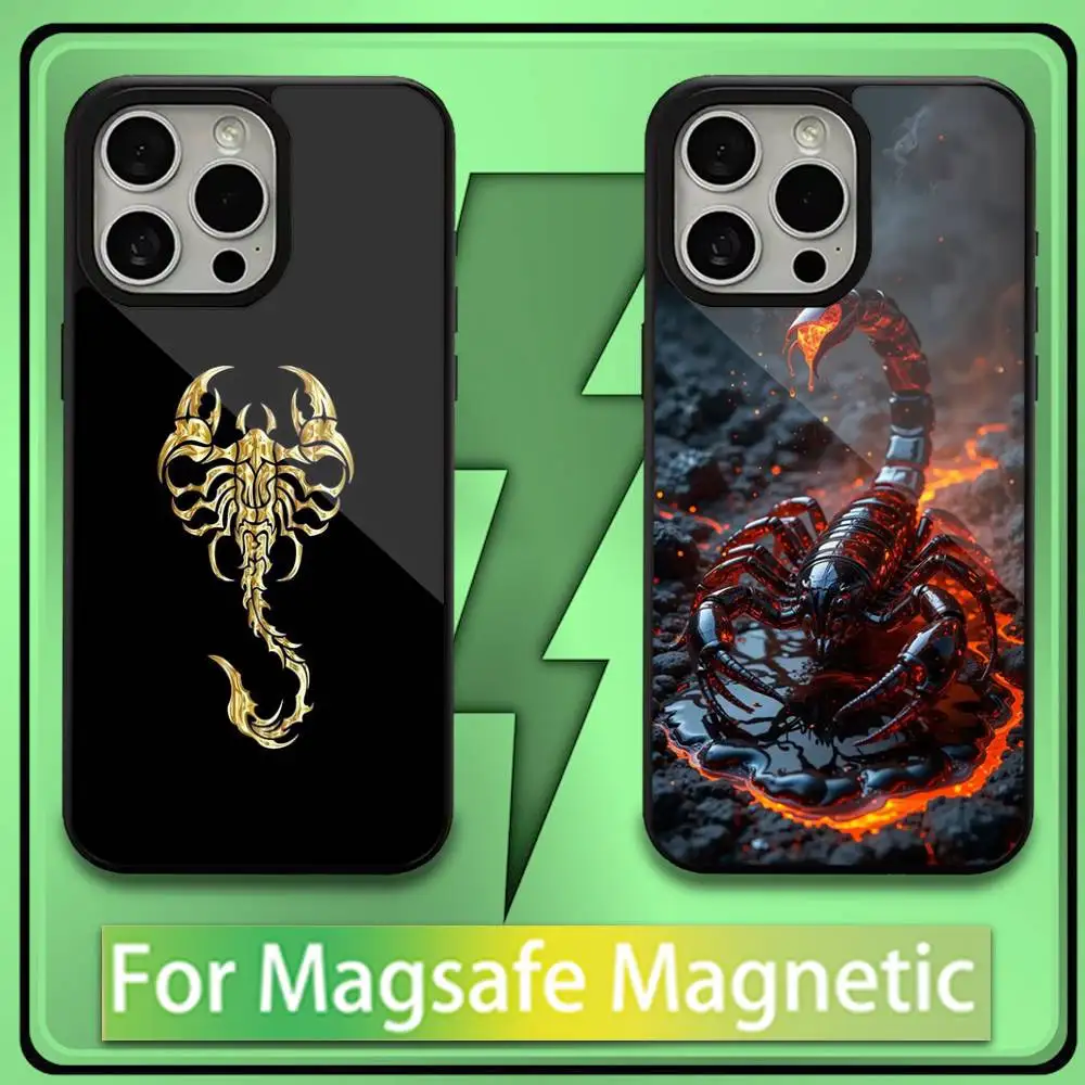 Cool Animal Scorpion Phone Case For iPhone X,17,16,15,14,13,12,11,Plus,Pro,Max,Mini Soft Magesafe Magnetic Wireless Charge
Cool Animal Scorpion Phone Case For iPhone X,17,16,15,14,13,12,11,Plus,Pro,Max,Mini Soft Magesafe Magnetic Wireless Charge
