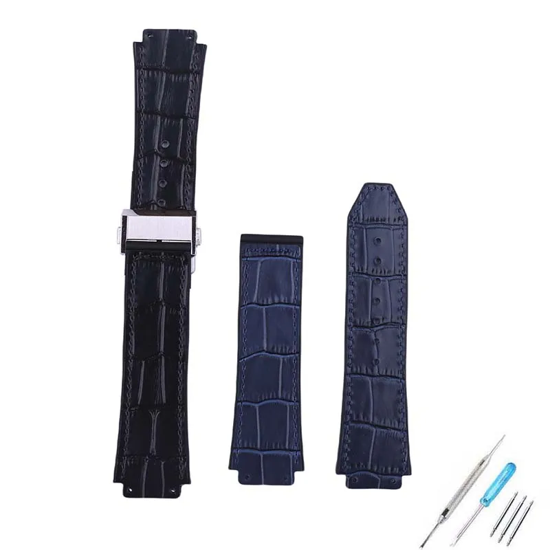 Men Leather watch band Compatible for Hublot Classic Fusion Universe big bang 26mmx19mm folding buckle women rubber wristband
Men Leather watch band Compatible for Hublot Classic Fusion Universe big bang 26mmx19mm folding buckle women rubber wristband