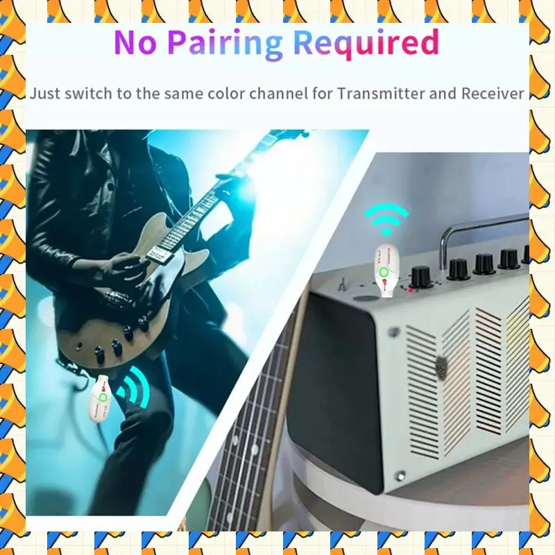 ABYB 2.4G Pickup Guitar Wireless Mini Transceiver Effects Pedal Wireless Headphones Bluetooth Mini Amplifier Pedal Adapter
ABYB 2.4G Pickup Guitar Wireless Mini Transceiver Effects Pedal Wireless Headphones Bluetooth Mini Amplifier Pedal Adapter
