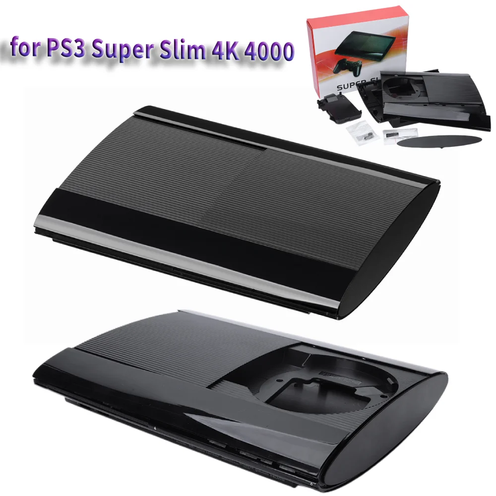 Complete Housing Shell Case Full Kit Gaming Accessories Black with Screws Replacement Housing for PS3 Super Slim 4K 4000
Complete Housing Shell Case Full Kit Gaming Accessories Black with Screws Replacement Housing for PS3 Super Slim 4K 4000