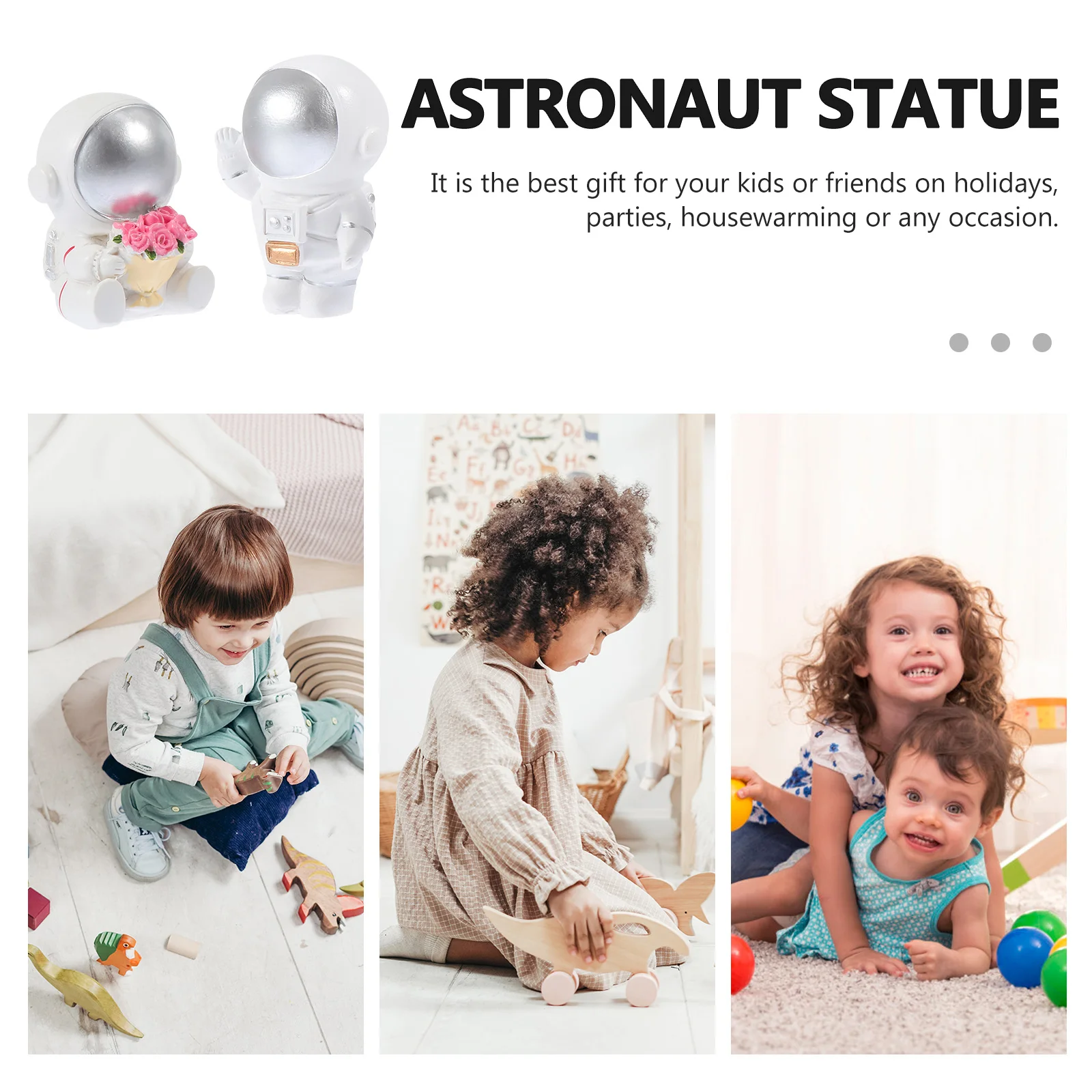 Mini Astronaut Resin Statue Decorations for Home Office Realistic Lovely Design Material Craft Gift Idea 
Mini Astronaut Resin Statue Decorations for Home Office Realistic Lovely Design Material Craft Gift Idea