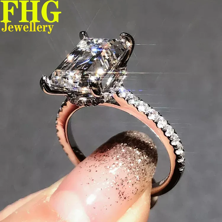 Emerald Shape 3Carat Au585 14K White Gold Ring DVVS1 Moissanite Diamond ring Women Wedding Party Engagement birthday
Emerald Shape 3Carat Au585 14K White Gold Ring DVVS1 Moissanite Diamond ring Women Wedding Party Engagement birthday