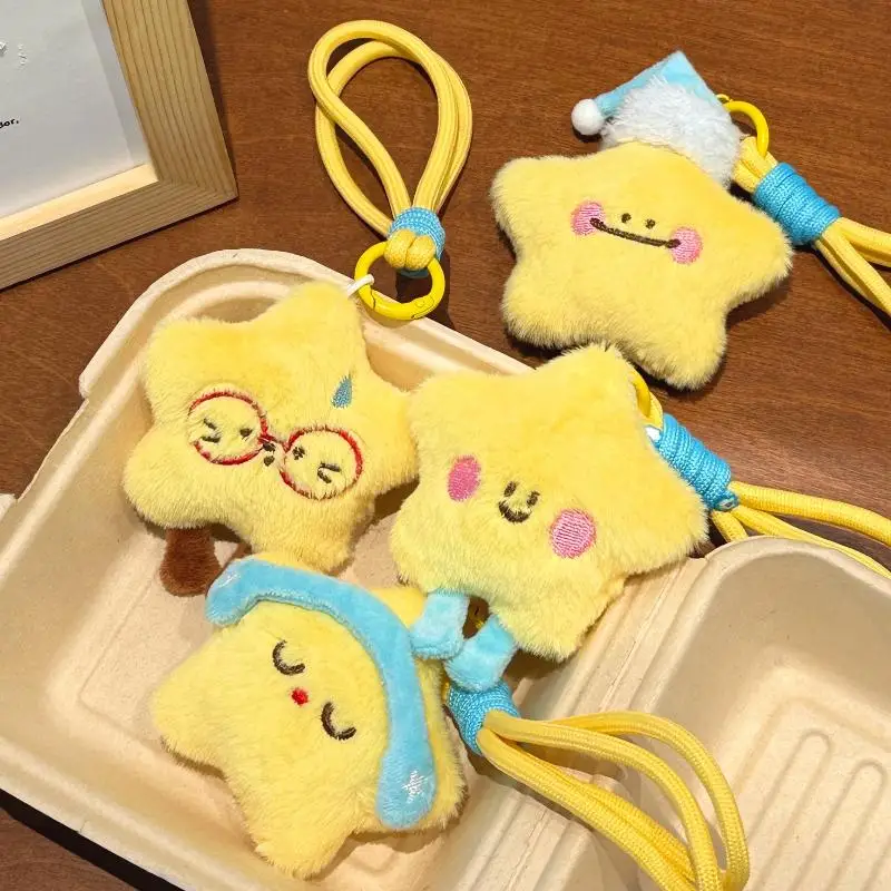 Plush stuffed doll pendant, cute and creative plush star doll pendant, keychain, backpack, handbag, car decoration
Plush stuffed doll pendant, cute and creative plush star doll pendant, keychain, backpack, handbag, car decoration