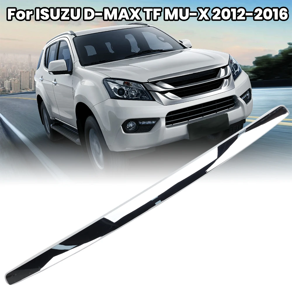 Chrome Front Line Bonnet Hood Moulding Trim Garnish For Isuzu D-Max TF MU-X 2012 2013 - 2016 ABS Fit Replacement accessories
Chrome Front Line Bonnet Hood Moulding Trim Garnish For Isuzu D-Max TF MU-X 2012 2013 - 2016 ABS Fit Replacement accessories