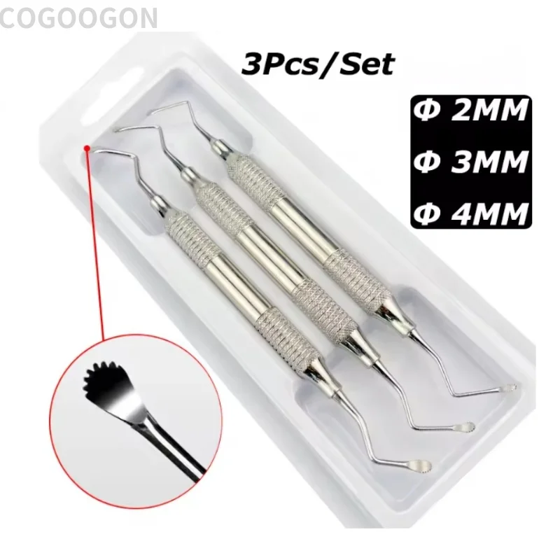 Dental Jagged Curette Gracey Double Ends Excavator Restorative Spoon Dentist Periodontal Bone Curette Implant Instrument Tools
Dental Jagged Curette Gracey Double Ends Excavator Restorative Spoon Dentist Periodontal Bone Curette Implant Instrument Tools