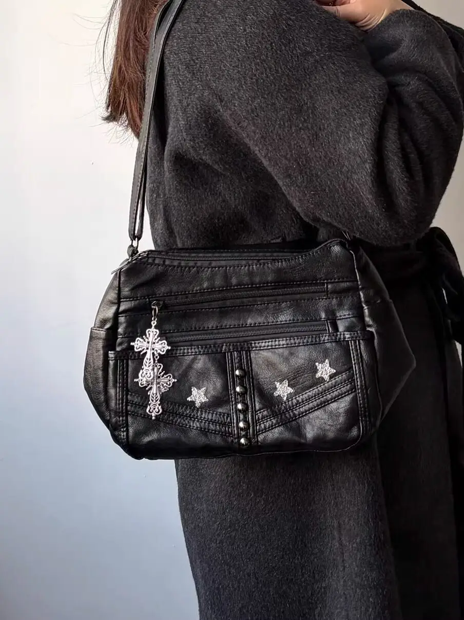 Original Medieval Vintage Shoulder Bags for Women's Messenger Bag Women's Premium Texture Y2k Spice Girl Bag
Original Medieval Vintage Shoulder Bags for Women's Messenger Bag Women's Premium Texture Y2k Spice Girl Bag