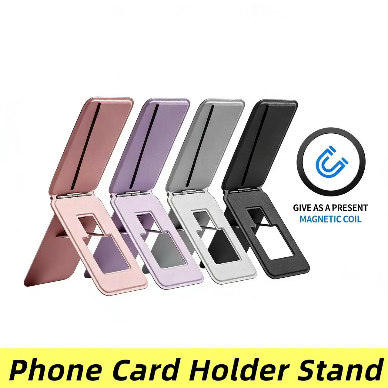 Universal magnetic folding phone stand invisible tripod for desk top drama chase live selfie
Universal magnetic folding phone stand invisible tripod for desk top drama chase live selfie