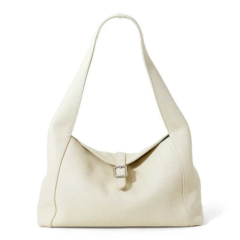 Women's Top Grain Leather Tote Bag Large Capacity Soft Cowhide Shoulder Bag Lychee Pattern Underarm Handbag
Women's Top Grain Leather Tote Bag Large Capacity Soft Cowhide Shoulder Bag Lychee Pattern Underarm Handbag