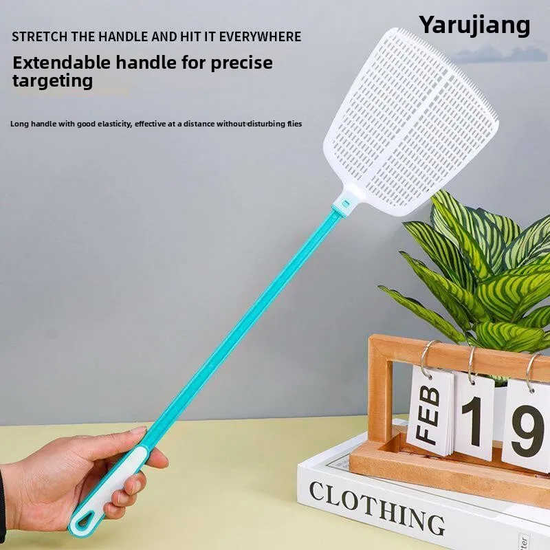 Thickened Plastic Fly Swatter Durable Mosquito Killer with Extended Handle for Home Use Summer Essential Bug Zapper
Thickened Plastic Fly Swatter Durable Mosquito Killer with Extended Handle for Home Use Summer Essential Bug Zapper