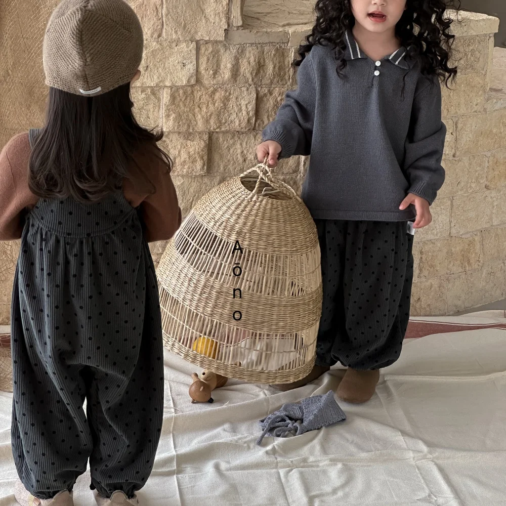 SeasonSea Kids Corduroy Harem Pants Polka Dot Autumn Winter Warm Trousers Toddler Boys Girls Vintage Loose Bottoms
SeasonSea Kids Corduroy Harem Pants Polka Dot Autumn Winter Warm Trousers Toddler Boys Girls Vintage Loose Bottoms