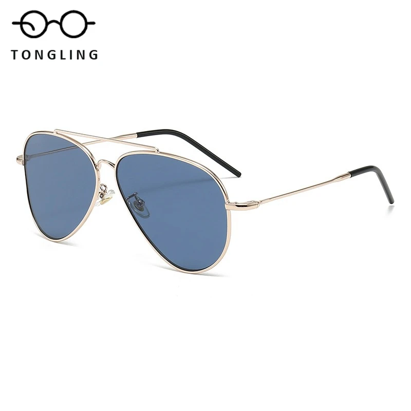 2025 New Fashionable Women Metal Double-Beam High-Quality Men Curved Polarized Design Classic Retro UV-Resistant Sunglasses
2025 New Fashionable Women Metal Double-Beam High-Quality Men Curved Polarized Design Classic Retro UV-Resistant Sunglasses