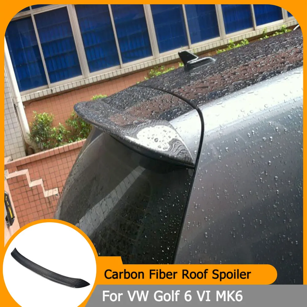 Real Carbon Fiber Roof Spoiler for Volkswagen VW Golf 6 VI MK6 Base 2010-2013 Rear Window Trim Lip Spoiler Wing Lip
Real Carbon Fiber Roof Spoiler for Volkswagen VW Golf 6 VI MK6 Base 2010-2013 Rear Window Trim Lip Spoiler Wing Lip
