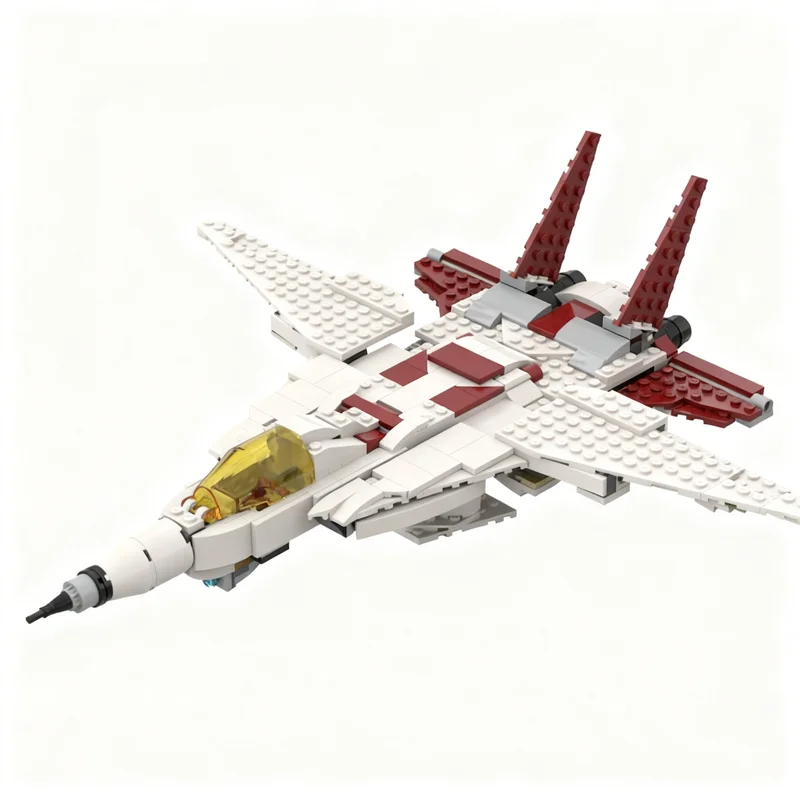 440pcs MOC F 14 Tomcat Creator Model Building Blocks Construction Toy Christmas Gifts DIY Creative Idea Education Assemble Brick
440pcs MOC F 14 Tomcat Creator Model Building Blocks Construction Toy Christmas Gifts DIY Creative Idea Education Assemble Brick