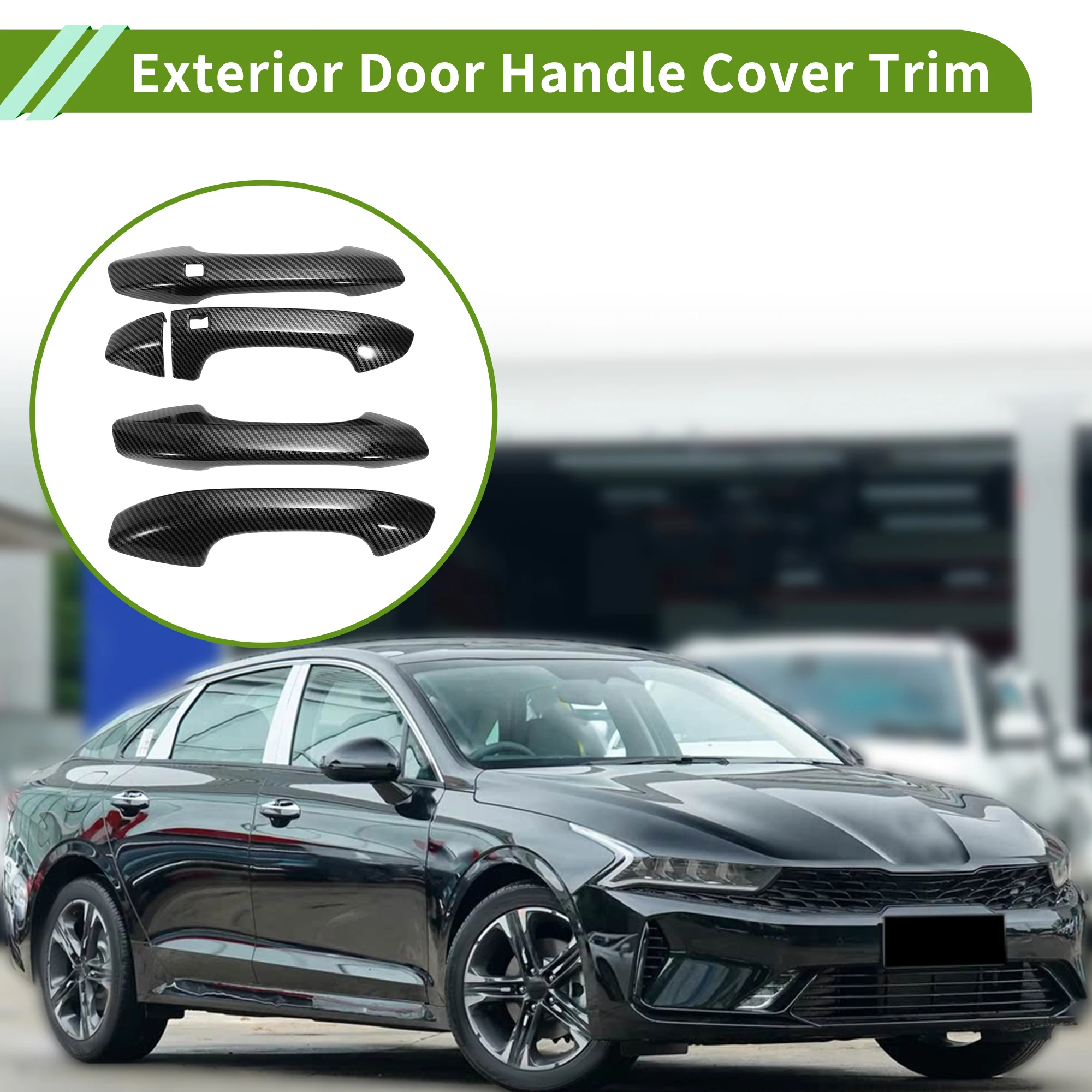 UXCELL Exterior Door Handle Cover Trim for Kia K5 LX LXS 2020-2025 Carbon Fiber Black
UXCELL Exterior Door Handle Cover Trim for Kia K5 LX LXS 2020-2025 Carbon Fiber Black