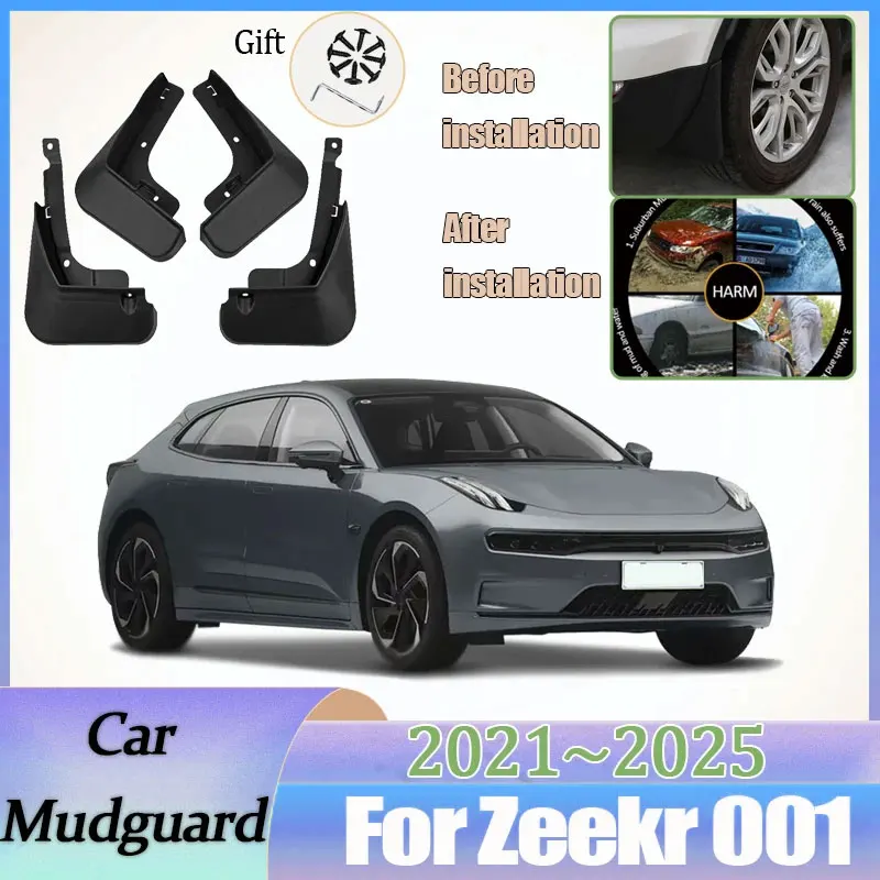 For Zeekr 001 2021 2022 2023 2024 2025 Accessories Car Mudguards Mudflap Mudguard Splash Guards Mud Flaps Fender Anti-splash
For Zeekr 001 2021 2022 2023 2024 2025 Accessories Car Mudguards Mudflap Mudguard Splash Guards Mud Flaps Fender Anti-splash