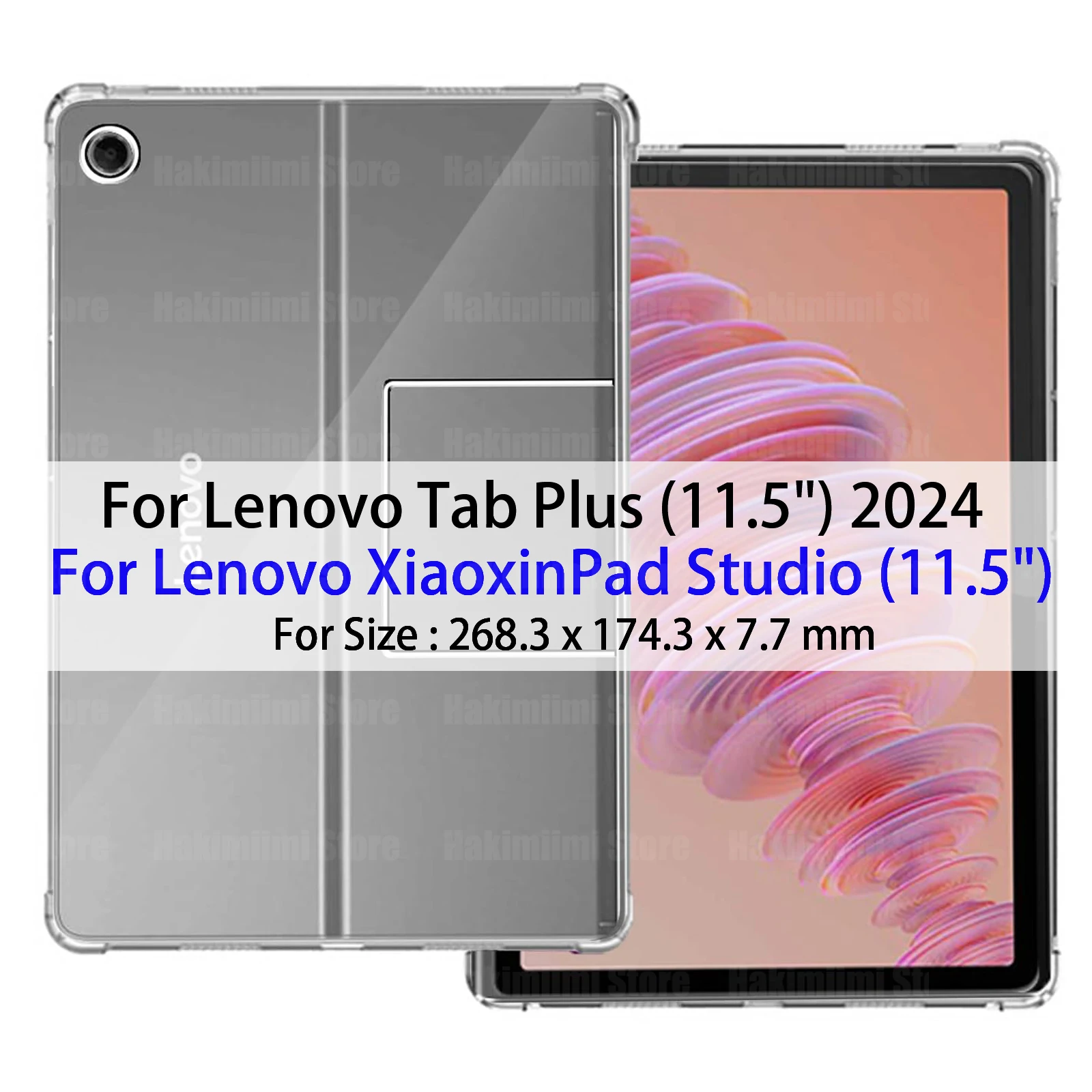 Case for Lenovo Tab Plus (11.5 inch) 2024 Airbag Drop Protection Flexible Silicone TPU Shockproof for Lenovo XiaoxinPad Studio
Case for Lenovo Tab Plus (11.5 inch) 2024 Airbag Drop Protection Flexible Silicone TPU Shockproof for Lenovo XiaoxinPad Studio