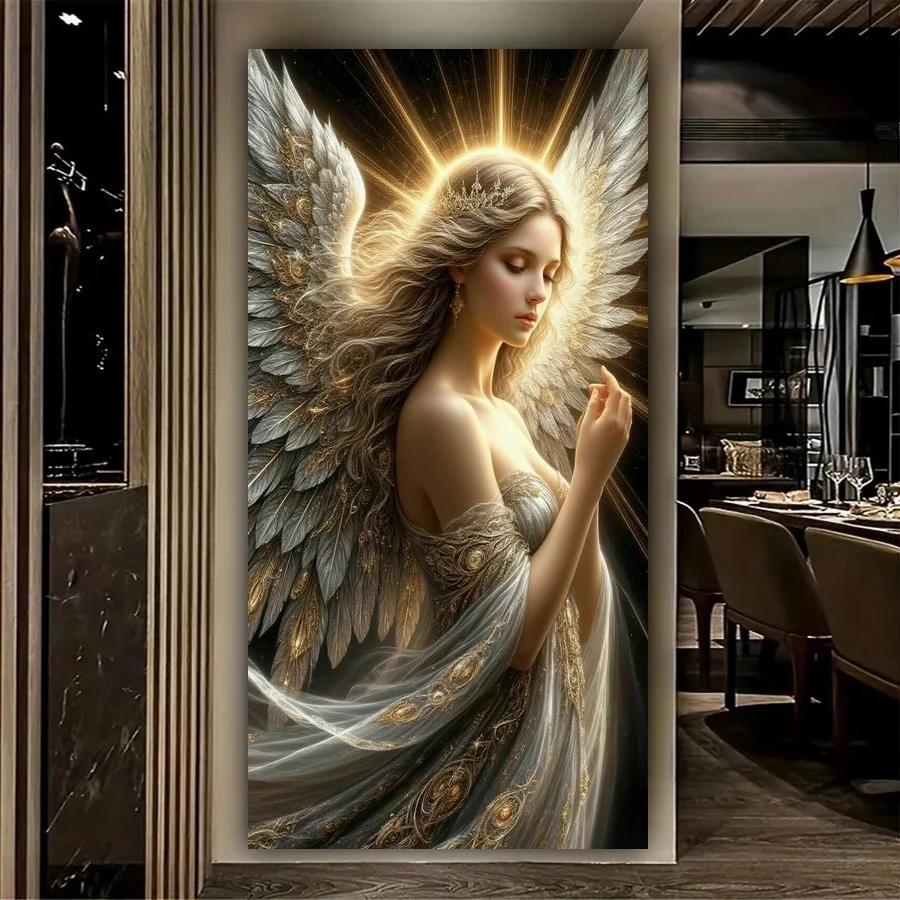 Angel Wings Picture Large Size New Diy Diamond Art Painting Girl Full Square Round Drill Mosaic Embroidery Kits Wall Decor
Angel Wings Picture Large Size New Diy Diamond Art Painting Girl Full Square Round Drill Mosaic Embroidery Kits Wall Decor